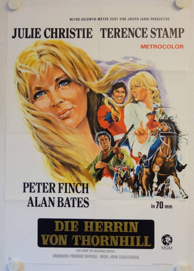 Die Herrin von Thornhill originales deutsches Filmplakat